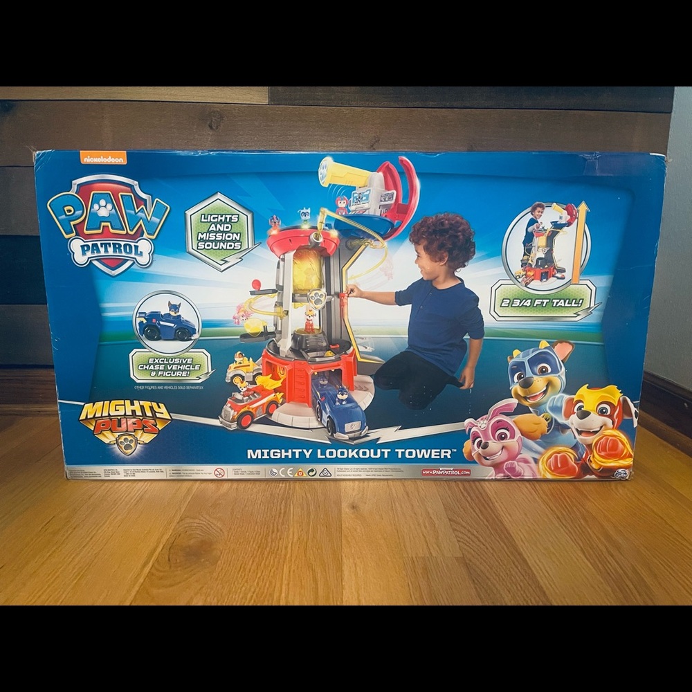 Paw Patrol Mighty Pups Lookout Tower
